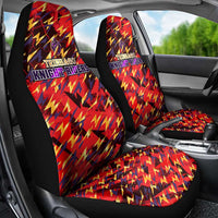Trinidad and Tobago Cricket Knight Riders Car Seat Cover Trinbago’s Thunder Charge
