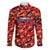 Personalised Trinidad and Tobago Cricket Knight Riders Family Matching Long Sleeve Bodycon Dress and Hawaiian Shirt Trinbago’s Thunder Charge