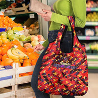 Trinidad and Tobago Cricket Knight Riders Grocery Bag Trinbago’s Thunder Charge