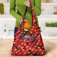 Trinidad and Tobago Cricket Knight Riders Grocery Bag Trinbago’s Thunder Charge