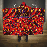 Trinidad and Tobago Cricket Knight Riders Hooded Blanket Trinbago’s Thunder Charge