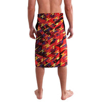 Personalised Trinidad and Tobago Cricket Knight Riders Lavalava Trinbago’s Thunder Charge