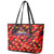 Trinidad and Tobago Cricket Knight Riders Leather Tote Bag Trinbago’s Thunder Charge