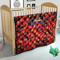 Trinidad and Tobago Cricket Knight Riders Quilt Trinbago’s Thunder Charge