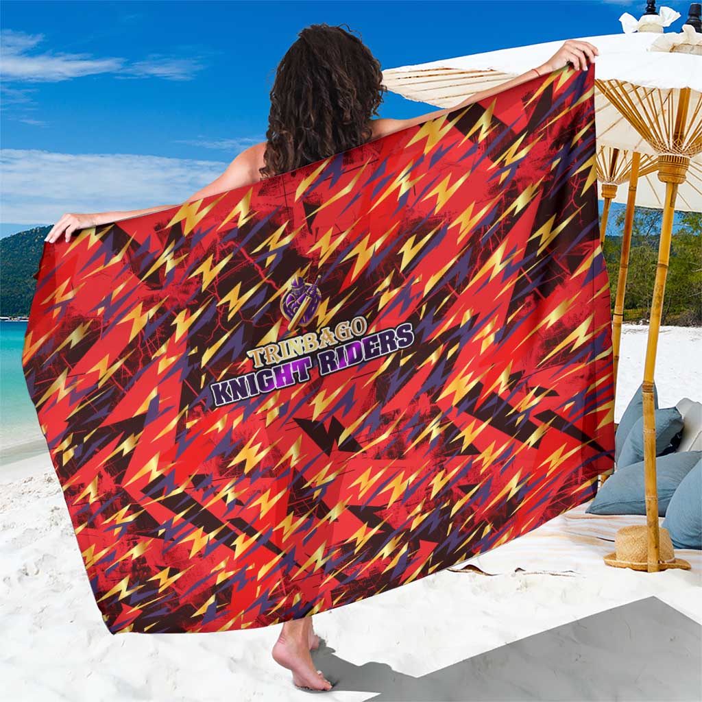 Trinidad and Tobago Cricket Knight Riders Sarong Trinbago’s Thunder Charge