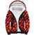 Personalised Trinidad and Tobago Cricket Knight Riders Sherpa Hoodie Trinbago’s Thunder Charge