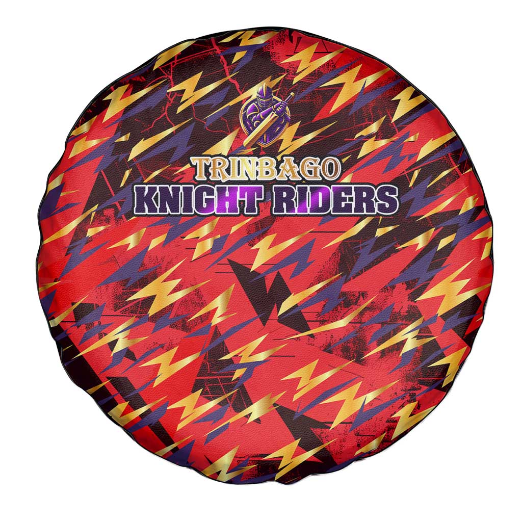 Trinidad and Tobago Cricket Knight Riders Spare Tire Cover Trinbago’s Thunder Charge