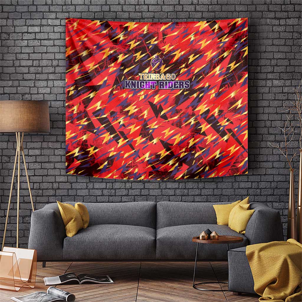 Trinidad and Tobago Cricket Knight Riders Tapestry Trinbago’s Thunder Charge
