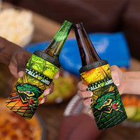 Jamaica Cricket Tallawahs 4 in 1 Can Cooler Tumbler Striking with Reggae Firepower
