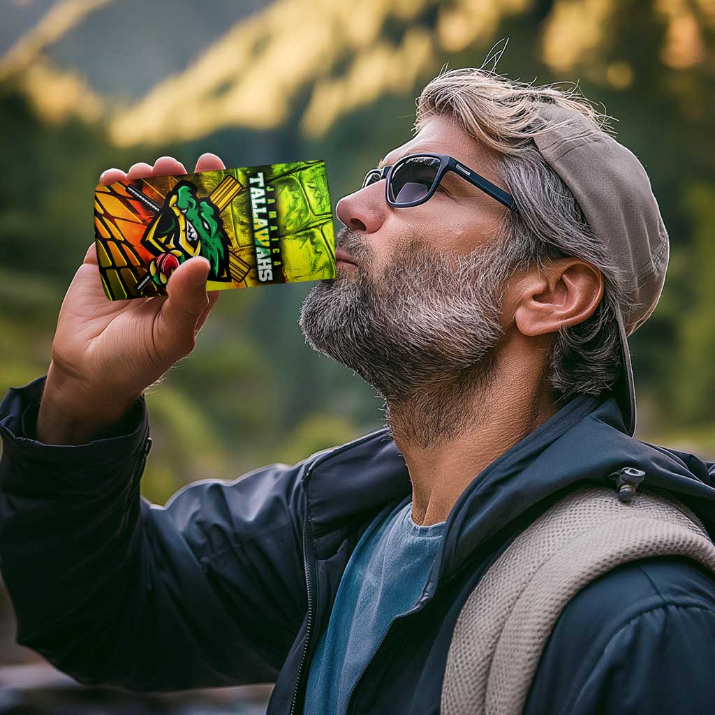 Jamaica Cricket Tallawahs 4 in 1 Can Cooler Tumbler Striking with Reggae Firepower