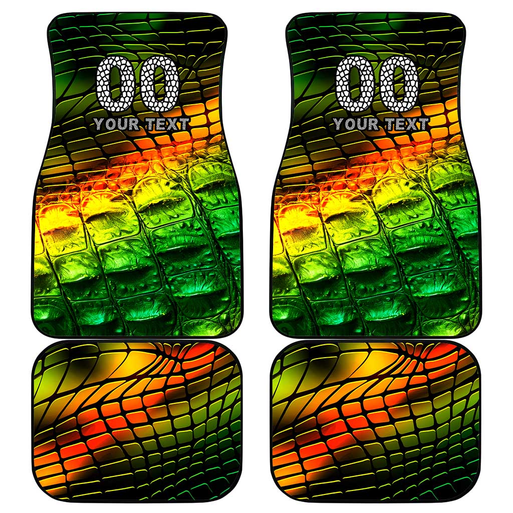 Jamaica Cricket Tallawahs Car Mats Striking with Reggae Firepower