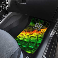 Jamaica Cricket Tallawahs Car Mats Striking with Reggae Firepower