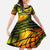 Personalised Jamaica Cricket Tallawahs Family Matching Off Shoulder Maxi Dress and Hawaiian Shirt Striking with Reggae Firepower
