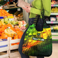 Jamaica Cricket Tallawahs Grocery Bag Striking with Reggae Firepower