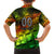 Personalised Jamaica Cricket Tallawahs Hawaiian Shirt Striking with Reggae Firepower