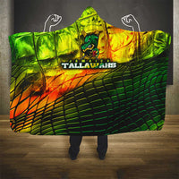 Jamaica Cricket Tallawahs Hooded Blanket Striking with Reggae Firepower