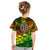Personalised Jamaica Cricket Tallawahs Kid T Shirt Striking with Reggae Firepower
