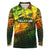 Personalised Jamaica Cricket Tallawahs Long Sleeve Polo Shirt Striking with Reggae Firepower