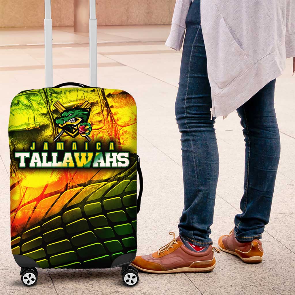 Jamaica Cricket Tallawahs Luggage Cover Striking with Reggae Firepower
