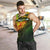 Personalised Jamaica Cricket Tallawahs Men Tank Top Striking with Reggae Firepower