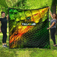 Jamaica Cricket Tallawahs Quilt Striking with Reggae Firepower