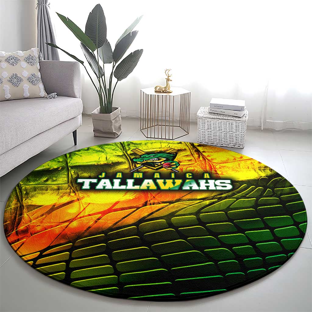 Jamaica Cricket Tallawahs Round Carpet Striking with Reggae Firepower