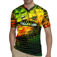 Personalised Jamaica Cricket Tallawahs Rugby Jersey Striking with Reggae Firepower