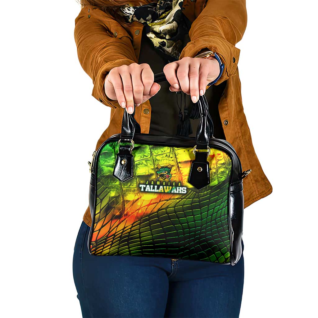 Jamaica Cricket Tallawahs Shoulder Handbag Striking with Reggae Firepower