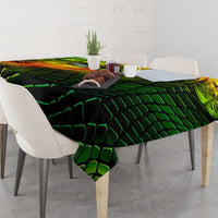 Jamaica Cricket Tallawahs Tablecloth Striking with Reggae Firepower