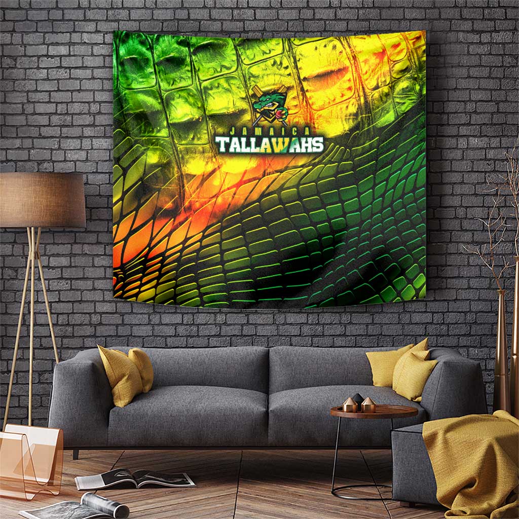 Jamaica Cricket Tallawahs Tapestry Striking with Reggae Firepower