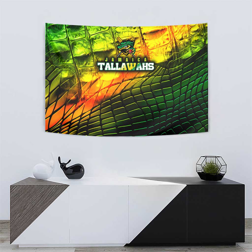 Jamaica Cricket Tallawahs Tapestry Striking with Reggae Firepower