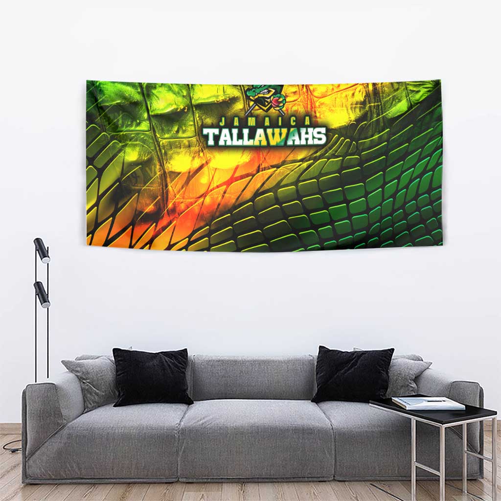 Jamaica Cricket Tallawahs Tapestry Striking with Reggae Firepower