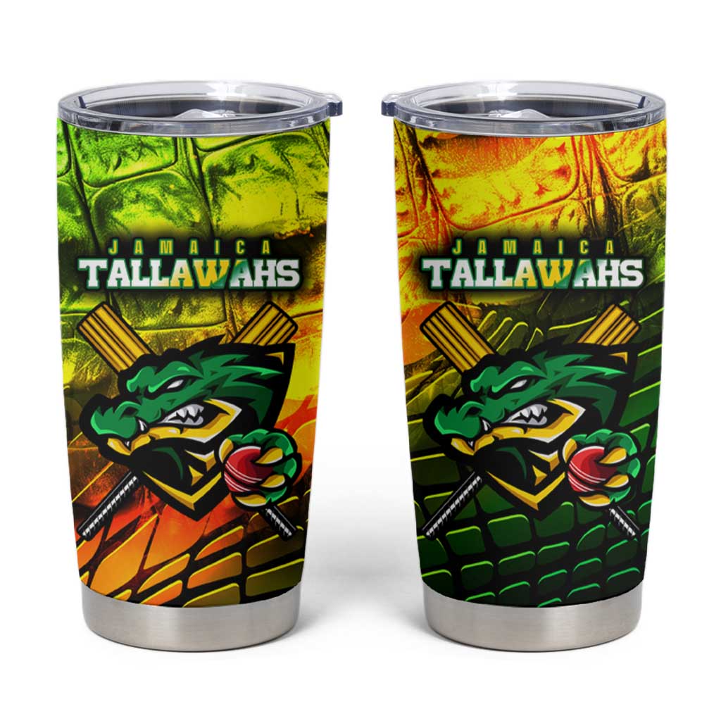 Jamaica Cricket Tallawahs Tumbler Cup Striking with Reggae Firepower