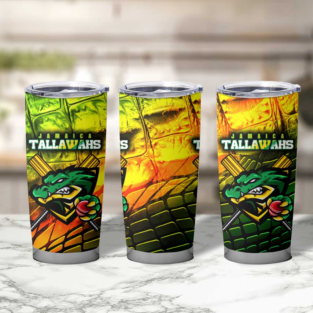 Jamaica Cricket Tallawahs Tumbler Cup Striking with Reggae Firepower