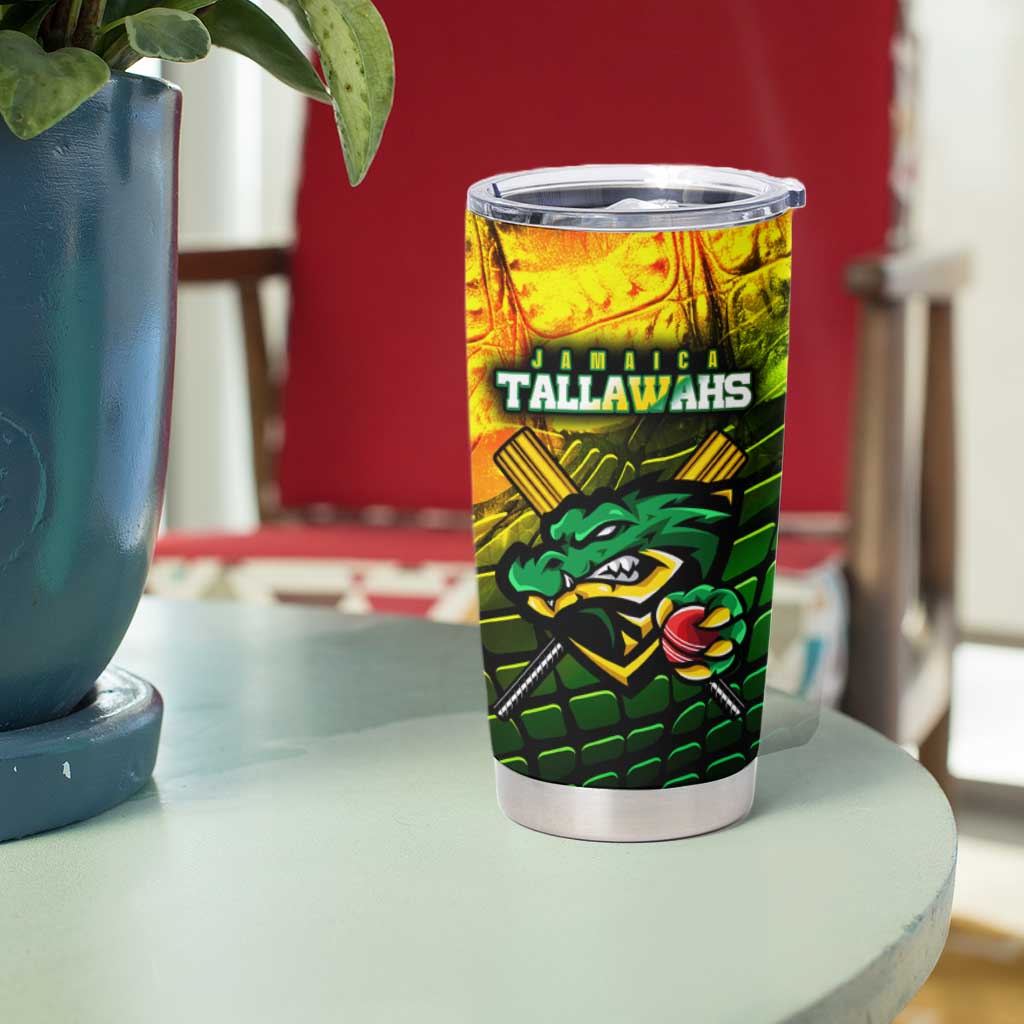 Jamaica Cricket Tallawahs Tumbler Cup Striking with Reggae Firepower
