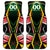 St Kitts and Nevis Cricket Patriots Car Mats Rising with Caribbean Battlefield