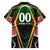 Personalised St Kitts and Nevis Cricket Patriots Family Matching Off The Shoulder Long Sleeve Dress and Hawaiian Shirt Rising with Caribbean Battlefield