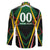 Personalised St Kitts and Nevis Cricket Patriots Family Matching Off The Shoulder Long Sleeve Dress and Hawaiian Shirt Rising with Caribbean Battlefield