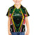 Personalised St Kitts and Nevis Cricket Patriots Family Matching Off Shoulder Maxi Dress and Hawaiian Shirt Rising with Caribbean Battlefield
