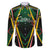 Personalised St Kitts and Nevis Cricket Patriots Family Matching Puletasi and Hawaiian Shirt Rising with Caribbean Battlefield