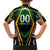 Personalised St Kitts and Nevis Cricket Patriots Family Matching Summer Maxi Dress and Hawaiian Shirt Rising with Caribbean Battlefield