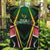 St Kitts and Nevis Cricket Patriots Garden Flag Rising with Caribbean Battlefield