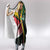 St Kitts and Nevis Cricket Patriots Hooded Blanket Rising with Caribbean Battlefield