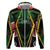 Personalised St Kitts and Nevis Cricket Patriots Hoodie Rising with Caribbean Battlefield