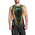 Personalised St Kitts and Nevis Cricket Patriots Men Tank Top Rising with Caribbean Battlefield