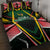 St Kitts and Nevis Cricket Patriots Quilt Bed Set Rising with Caribbean Battlefield