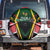 St Kitts and Nevis Cricket Patriots Spare Tire Cover Rising with Caribbean Battlefield