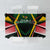 St Kitts and Nevis Cricket Patriots Tablecloth Rising with Caribbean Battlefield