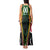Personalised St Kitts and Nevis Cricket Patriots Tank Maxi Dress Rising with Caribbean Battlefield
