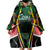 Personalised St Kitts and Nevis Cricket Patriots Wearable Blanket Hoodie Rising with Caribbean Battlefield
